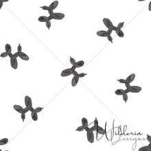 Load image into Gallery viewer, Balloon Pup - Black & White