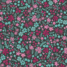 Load image into Gallery viewer, Balloon Pup - Floral Coordinate - Charcoal