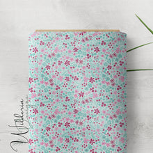 Load image into Gallery viewer, Balloon Pup - Floral Coordinate - Denim