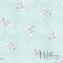 Load image into Gallery viewer, Balloon Pup - Grey on Denim