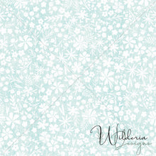 Load image into Gallery viewer, Balloon Pup - Floral Coordinate - Light Denim