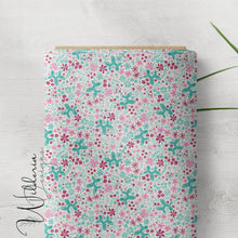 Load image into Gallery viewer, Balloon Pup Floral - Green Pup - Cream