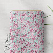 Load image into Gallery viewer, Balloon Pup Floral - Pink Pup - Speckled Heather