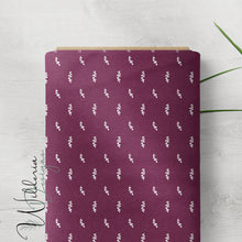 Load image into Gallery viewer, “Beginnings in Bloom" Twig Silhouette | Plum