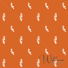 Load image into Gallery viewer, “Beginnings in Bloom" Twig Silhouette | Pumpkin