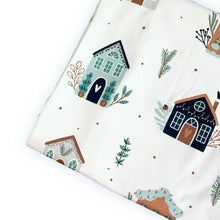 Load image into Gallery viewer, Christmas Houses - Cotton Lycra