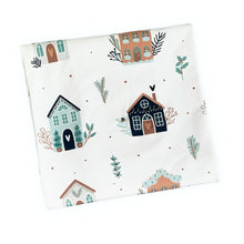 Load image into Gallery viewer, Christmas Houses - Cotton Lycra