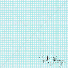 Load image into Gallery viewer, “Lemons & Blossoms" - Gingham Linen | Celeste