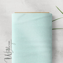 Load image into Gallery viewer, “Lemons & Blossoms" - Gingham Linen | Light Cyan