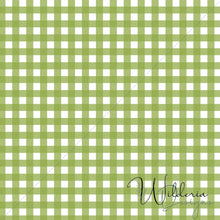 Load image into Gallery viewer, “Lemons & Blossoms" - Gingham | Olive