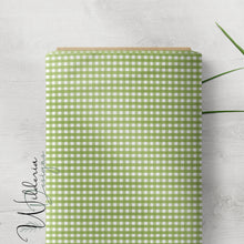 Load image into Gallery viewer, “Lemons & Blossoms" - Gingham | Olive