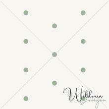 Load image into Gallery viewer, "Muted Christmas" Mini Dots - Green