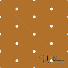 Load image into Gallery viewer, "Muted Christmas" Mini Dots - On Orange