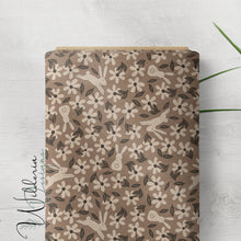 Load image into Gallery viewer, "Muted Garden" Floral Bunnies - Taupe