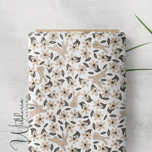 Load image into Gallery viewer, "Muted Garden" Floral Bunnies - White