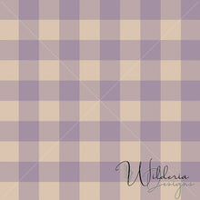 Load image into Gallery viewer, "Muted Garden" Gingham - Periwinkle
