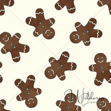 Load image into Gallery viewer, “Vintage Christmas" Gingerbread Men