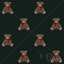 Load image into Gallery viewer, “Vintage Christmas" Teddy Bears | Evergreen