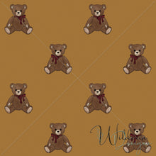 Load image into Gallery viewer, “Vintage Christmas" Teddy Bears | Toffee