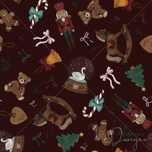 Load image into Gallery viewer, “Vintage Christmas" | Wine Red