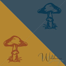 Load image into Gallery viewer, Angela - Wild Mushrooms & Wood Grain