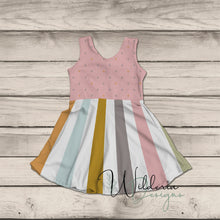 Load image into Gallery viewer, Circle Skirt Sleeveless Dress Mockup