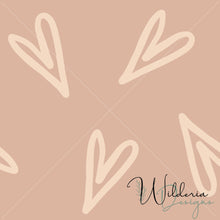 Load image into Gallery viewer, "Countdown to Christmas" Outline Hearts *PNG included!