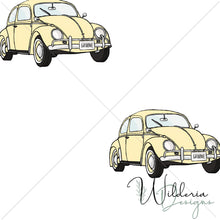 Load image into Gallery viewer, "Vintage Spring" Cars - Canary
