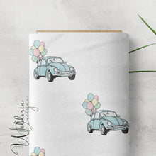 Load image into Gallery viewer, "Vintage Spring" Cars with Balloons - Serene