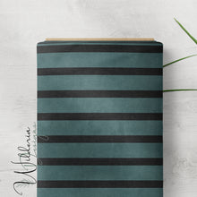 Load image into Gallery viewer, Chalk Stripes - Blue Teal
