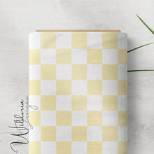 Load image into Gallery viewer, "Vintage Spring" Checker Print - Canary