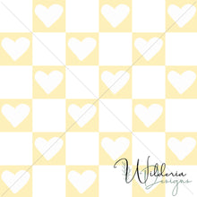 Load image into Gallery viewer, "Vintage Spring" Collection Checker Hearts Set