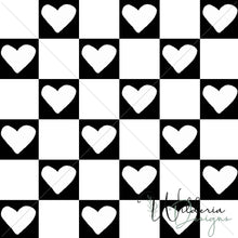 Load image into Gallery viewer, "Vintage Spring" Collection Checker Hearts Set