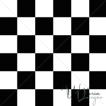 Load image into Gallery viewer, "Vintage Spring" Checker Print - Midnight