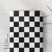 Load image into Gallery viewer, "Vintage Spring" Checker Print - Midnight