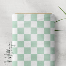 Load image into Gallery viewer, "Vintage Spring" Checker Print - Pistachio