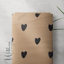 Load image into Gallery viewer, Handdrawn Hearts (Cheetah Coordinate) - Cappucino