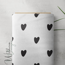 Load image into Gallery viewer, Handdrawn Hearts (Cheetah Coordinate) - White
