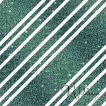 Load image into Gallery viewer, Candycane Glitter Stripes 2 - Holly