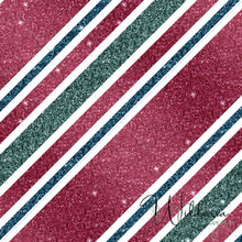 Load image into Gallery viewer, Candycane Glitter Stripes 2 - Mixed