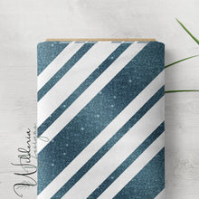 Load image into Gallery viewer, Candycane Glitter Stripes 3 - Blue Raspberry