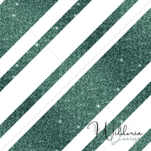 Load image into Gallery viewer, Candycane Glitter Stripes 3 - Holly