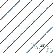Load image into Gallery viewer, Candycane Glitter Stripes Mini - Blue Raspberry