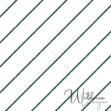 Load image into Gallery viewer, Candycane Glitter Stripes Mini - Holly