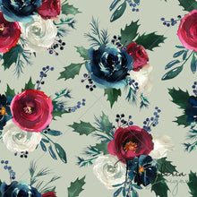 Load image into Gallery viewer, Christmas Florals - Sage **Limited Design**