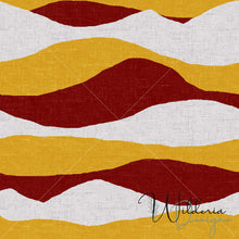 Load image into Gallery viewer, Linen Mountains - Red/Yellow