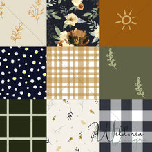 Load image into Gallery viewer, "Rustic Florals" Faux Quilt