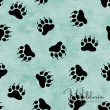 Load image into Gallery viewer, Forest Bear Paws Set - Blue *PNG Included