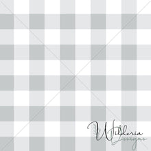 Load image into Gallery viewer, Gingham - Cloud - Rustic Floral Coordinate