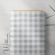 Load image into Gallery viewer, Gingham - Cloud - Rustic Floral Coordinate